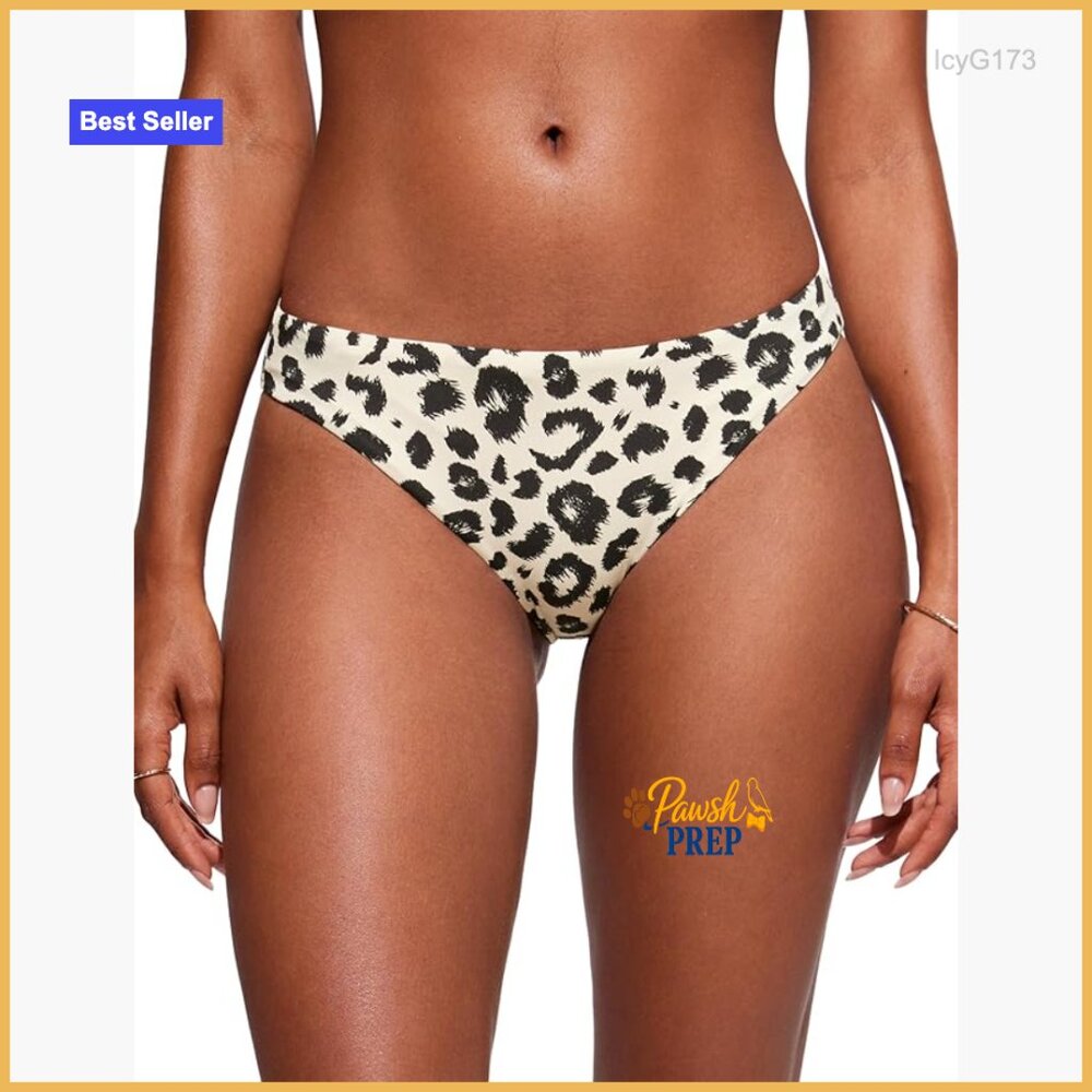 Low Waisted Cheeky Bikini Bottom Medium Upf 50+ Quick Dry Stretch